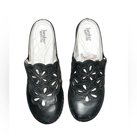 Jambu Balsa Black Clogs Size 8 - Picture 3 of 7